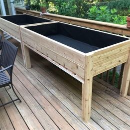 Cedar Planters 3x6'