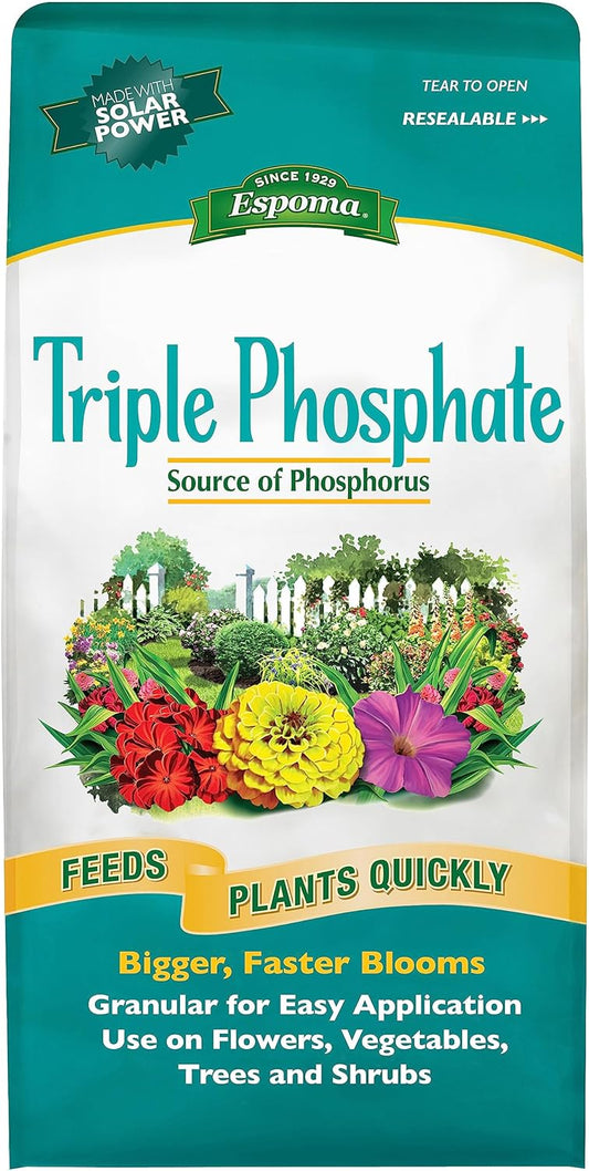 Espoma TP6 Triple Phosphate Fertilizer, 6.5-Pound